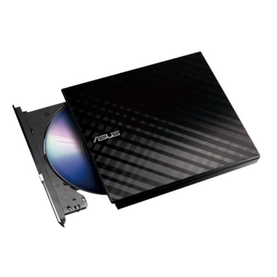 ASUS SDRW-08D2S-U Lite USB External Slim Black DVD-RW